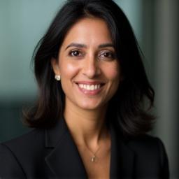 Professional headshot of Priya Sharma, CEO of Kala Connect